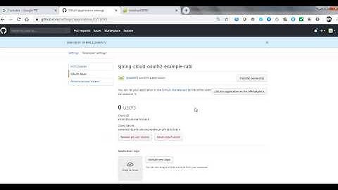 SpringBoot with Github  using Oauth2