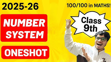 Number System Class 9 in One Shot 🔥| Class 9 Chapter 1 Full Complete Lecture | Arsalan Khan 9 and 10