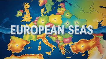 🌊 Seas Of Europe - Learn European geography through rap! major seas music video 🇪🇺 #learnwithmusic