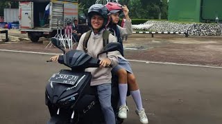 DARI JENDELA SMP 16 OKTOBER 2021||CIE BERANGKAT SEKOLAH BARENG NIH,BENARKAH JOKO TAU SOAL CUMI WULAN