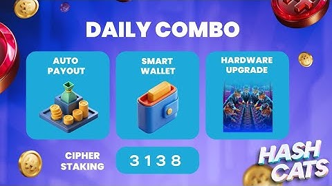 Hashcat Secret Code & Card Code Today 11 October | HashCats Daily Combo & Cipher Staking 11 October