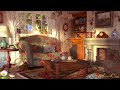 COZY VINTAGE LIVING ROOM AMBIENCE: Sunshower, Sketching Sounds, Rain Sounds, Thunder Sounds, Candle