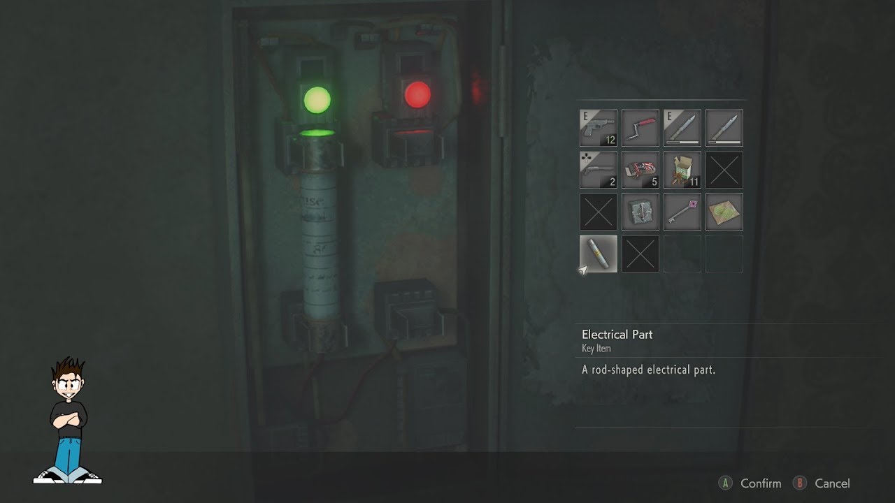 Fuse Location to get back in to Police Station Main Hall Resident