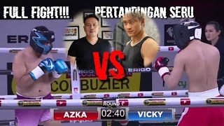 FULL FIGHT!!!! heboh pertandingan Azka VS Vicky (Tayangan Ulang) | GAME ON