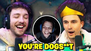 Ludwig gets ROASTED by Tyler1 during their League of Legends Coaching Session ft. Cdawg