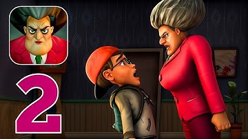 Scary Teacher 3D - Gameplay Walkthrough Part 2 - Troubled Water 8-14 Levels (iOS, Android)