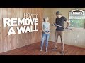 How to Demo and Remove a Wall