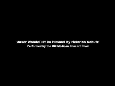 Unser Wandel ist im Himmel by Heinrich Schtz
