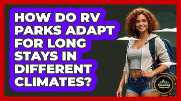 How Do RV Parks Adapt For Long Stays In Different Climates? - Exploring Campgrounds