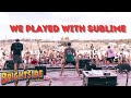 Capture de la vidéo We Played A Festival With Sublime (Brightside Music Festival Vlog)