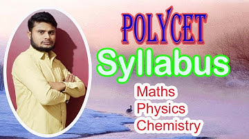 Polycet syllabus || maths ,physics and chemistry || Omega Tuitions