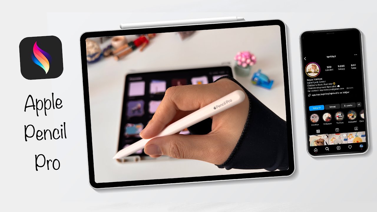 YENİ APPLE PENCİL PRO ÖZELLİKLERİ - YouTube