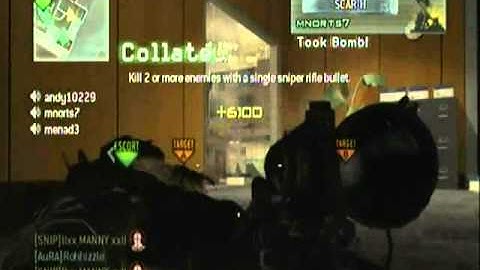 Mw2 amazing no scope collateral