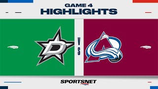 NHL Game 4 Highlights | Stars vs. Avalanche  May 13, 2024