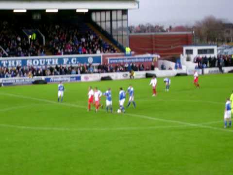 Johnny Hayes scores for Inverness Caledonian Thistle v Queen of South