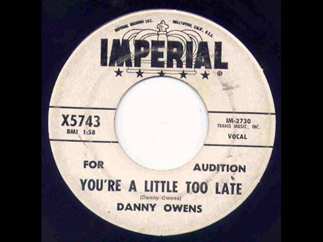 Danny Owens - You're a little too late