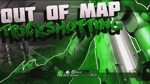 Red Sausa | Mw3 Out Of Map Trickshoting! [INSANE SLIDE SHOT]