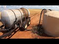 Harvesting wheat and fertilizing our crops