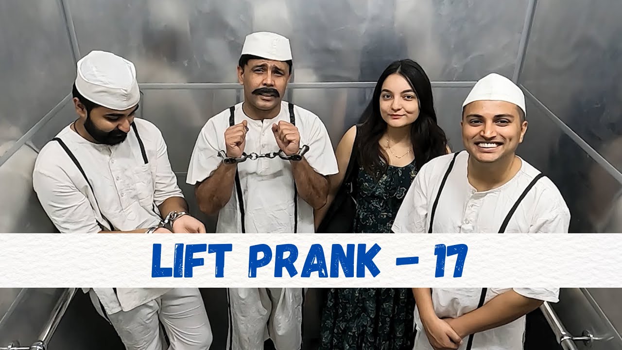 ⁣Lift Prank 17 | RJ Naved