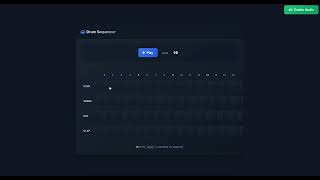 II-Agent Builds a Music Sequencer in Your Browser (Demo) screenshot 4