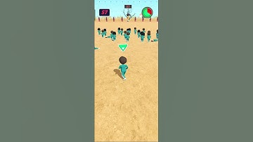 DIY 💔🚷😭 SQUID GAME 3D PLAY K SNIPER CHALLENGE #squidgame #jondada #viral #shorts