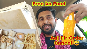 Customer Want Cancel 😀 ll Free food again today 😍 ll Jahez Food Delivery