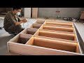 DIY Lighted Display Cabinet | Full Build Process#woodworking 