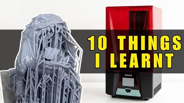 What I wish I knew before starting resin 3d printing