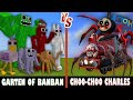 Garten of Banban vs. Choo Choo Charles + Thomas exe | Minecraft (CREEPY BATTLE!)
