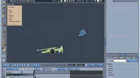 Beginners Carrara 8 Tutorial - Windows Views and Layouts