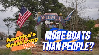 Deltaville, Virginia - Where There Are More Boats Than People || Loop Life Academy #deltaville #boat