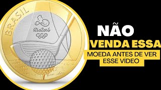  moeda de 1 real do golfe valor atualizado 2022!  veja agora ? você tem!!!!