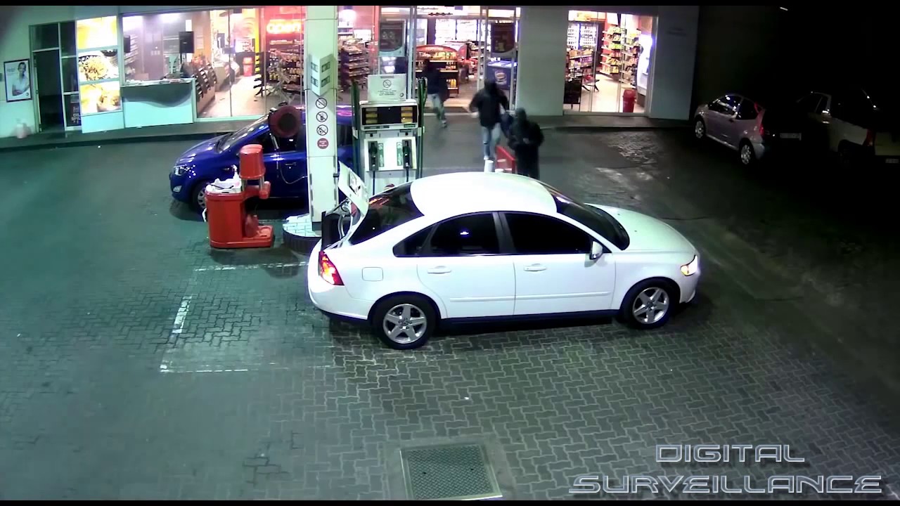 CCTV Footage Of Armed Robbery At Fuel Station. YouTube