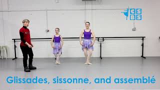 CSBS ballet - Grade 3 centre work