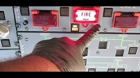 Airbus A320 Engine & APU Fire Test