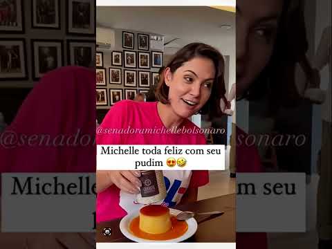 Michelle Bolsonaro E O Pudim Caseiro De Latinha