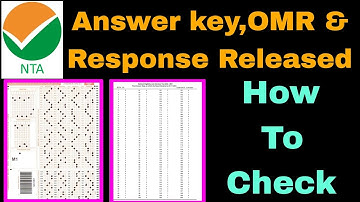 How To check NEET 2022 Answer Key,OMR & Response Key 👍