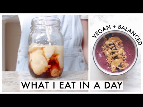 What I Eat in a Day on a Balanced Vegan Diet *realistic*