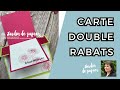 Carte double rabats  stampin up