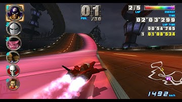 F-Zero GX 4K- Lightning Thunder Road