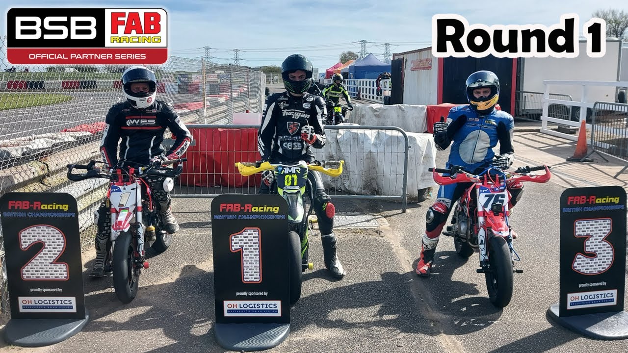 Racing Pit Bikes *** Lydd Round 1 Fab Racing Championship *** #pitbike ...