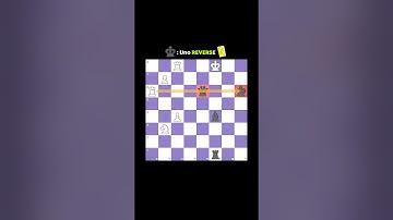 👀UNO Reverse🔁 in Chess be like 👀  #chess #shorts