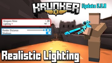 Krunker.io NEW *Realistic* LIGHTING + SLIDE CONTROL BUFFED?! (Update 2.3.8