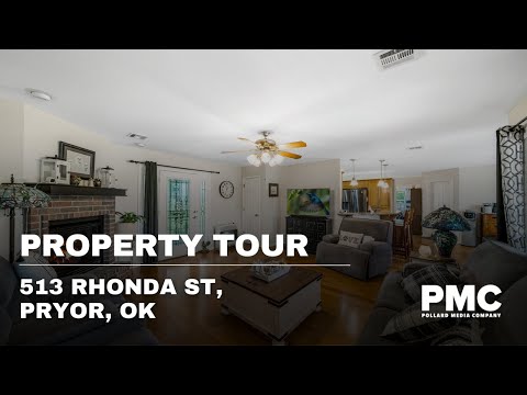 513 Rhonda St, Pryor, OK home video tour