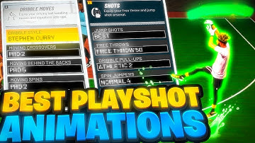 The BEST ANIMATIONS FOR A PLAYMAKING SHOT CREATOR IN NBA 2K21! - JUMPSHOT , DRIBBLE MOVES & MORE!