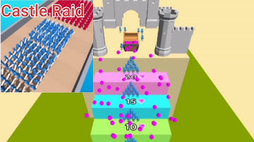Castle Raid 3D - Gameplay Walkthrough Levels 2-6 (Android) Part 1__FullScreen Gameplay_-3D GAMES