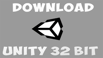How To Downlaod Unity 32BIT