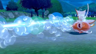 #61 Bubble Beam - Pokémon move generations I-VIII