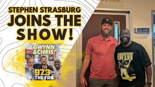 Stephen Strasburg joins the show! | Gwynn & Chris | October 28, 2025