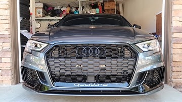 How to Change your Audi RS3 Emblems